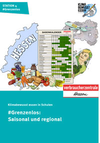 Titelblatt Unterrichtseinheit "Grenzenlos: regional und saisonal" 