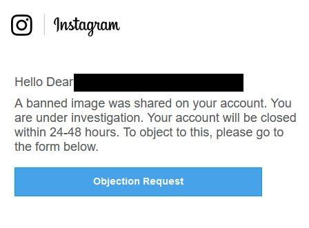 Instagram Phishing