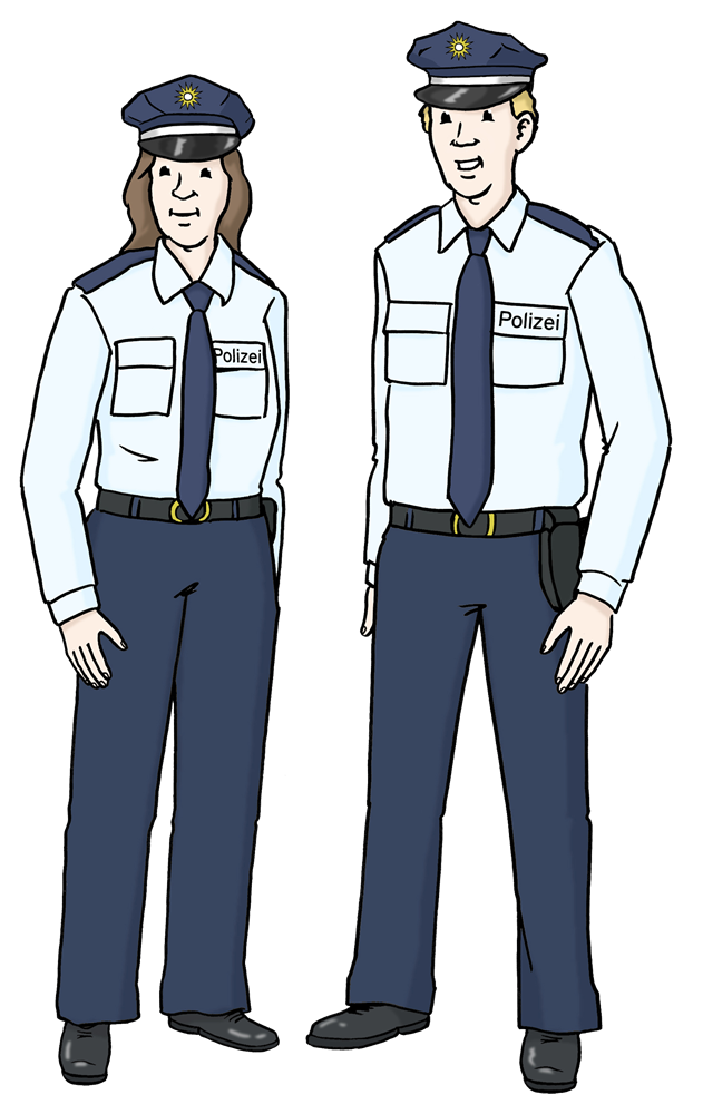 2 Polizisten