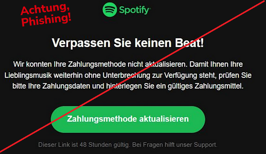 Verpassen Sie keinen Beat! Wir konnten Ihre Zahlungsmethode nicht aktualisieren. Damit Ihnen Ihre Lieblingsmusik weiterhin ohne Unterbrechungen zur Verfügung steht, prüfen Sie bitte Ihre Zahlungsdaten und hinterlegen Sie ein gültiges Zahlungsmittel. Zahlungsmethode aktualisieren Dieser Link ist 48 Stunden gültig. Bei Fragen hilft unser Support.