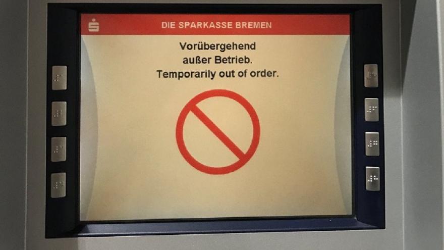 Ausfall Geldautomat Sparkasse