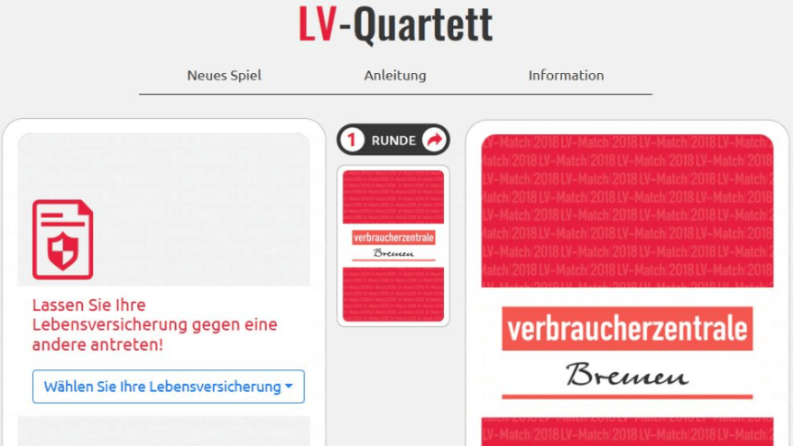 Lebensversicherungs-Quartett