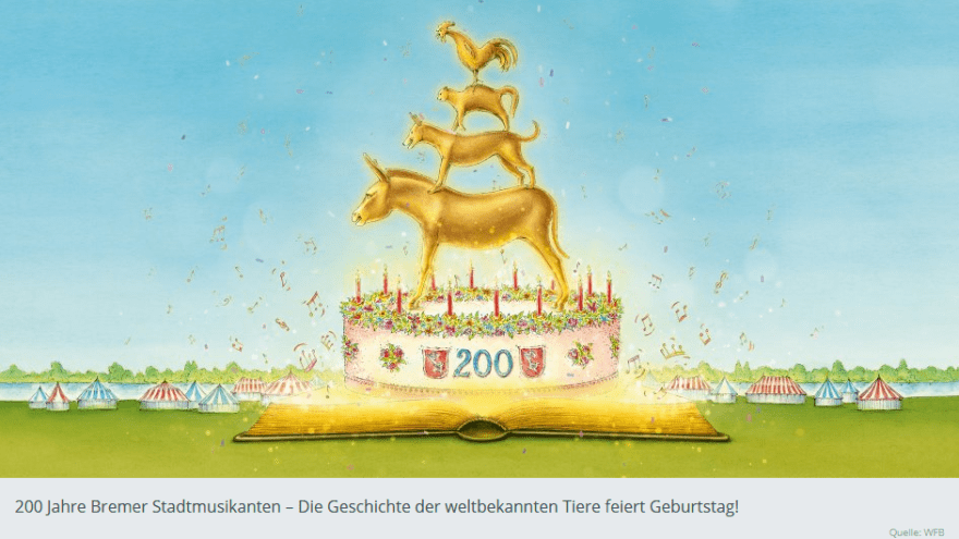 Bremer Stadtmusikanten Geburtstag 200 Jahre Verbraucherzentrale Bremen
