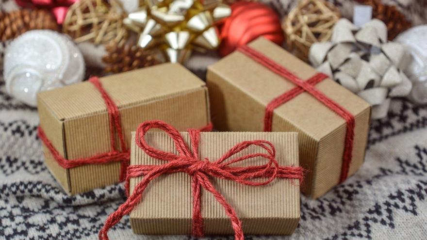 Geschenke verpackt