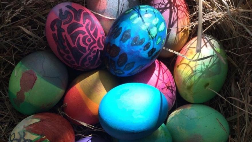 Bunte Ostereier