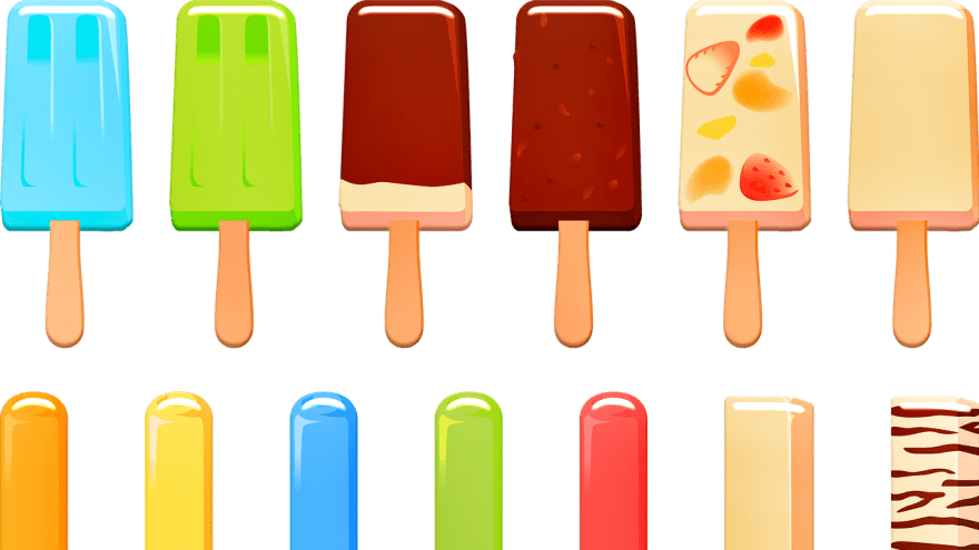 Eis am Stiel