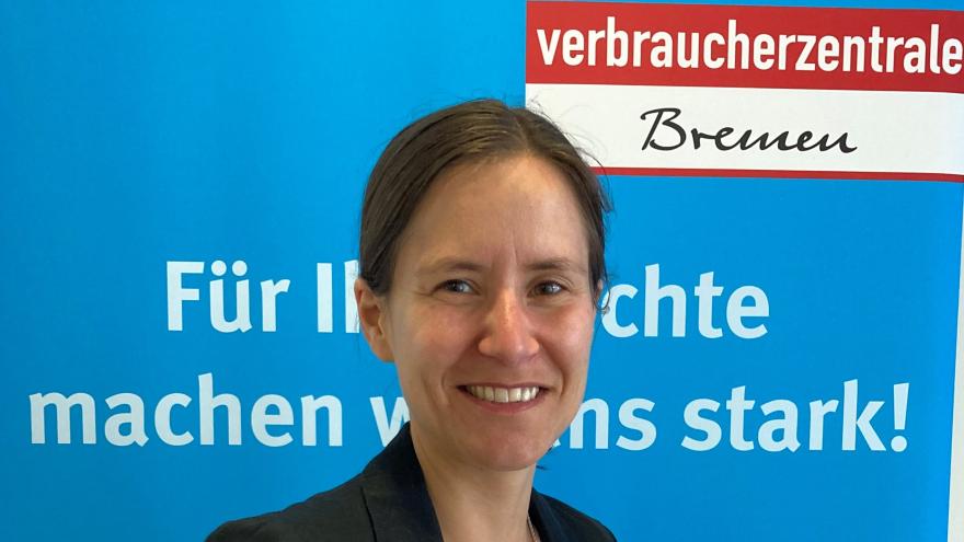 Sonja Welzel, Verbraucherrechtsberaterin bei der Verbraucherzentrale Bremen