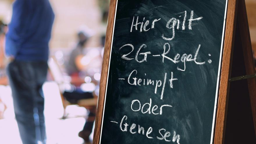 2G-Regelung für Veranstaltungen
