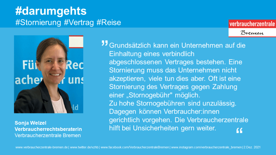 „Stornierung nicht möglich“ – oder doch? 