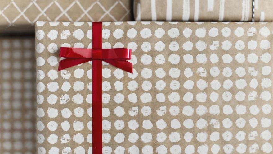Weihnachtsgeschenke verpackt