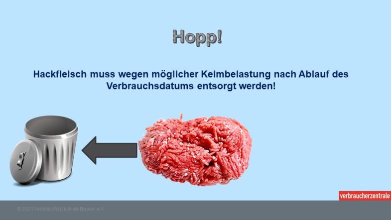 Rohes abgepacktes Hackfleisch