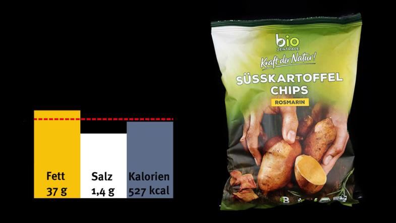 „Süßkartoffelchips mit Rosmarin“ von Bio Zentrale