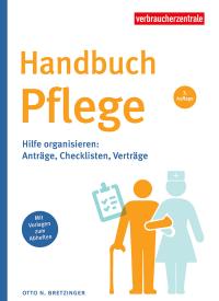 Titelbild des Ratgebers "Handbuch Pflege"