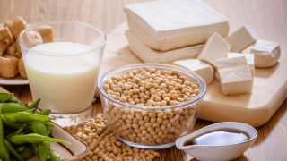 Sojabohne und verarbeitete Produkte der Sojabohne